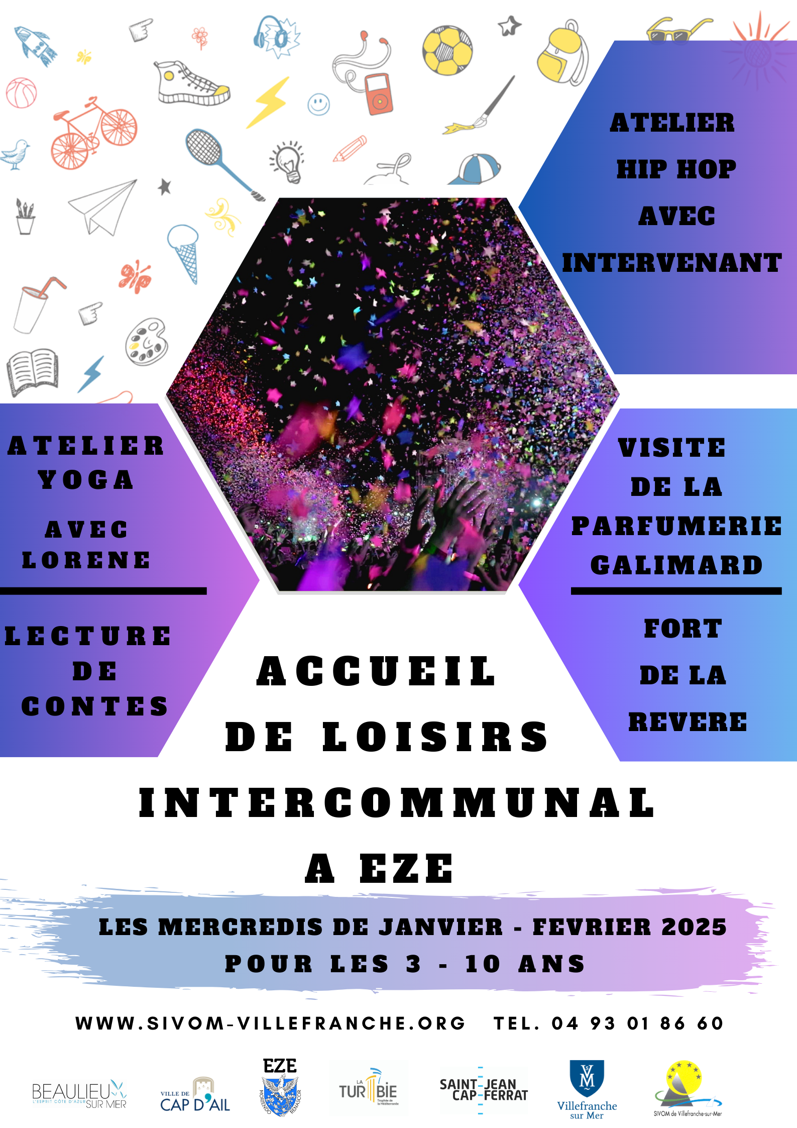  AFFICHE EZE LES MERCREDIS DE JANVIER FEVRIER 2025